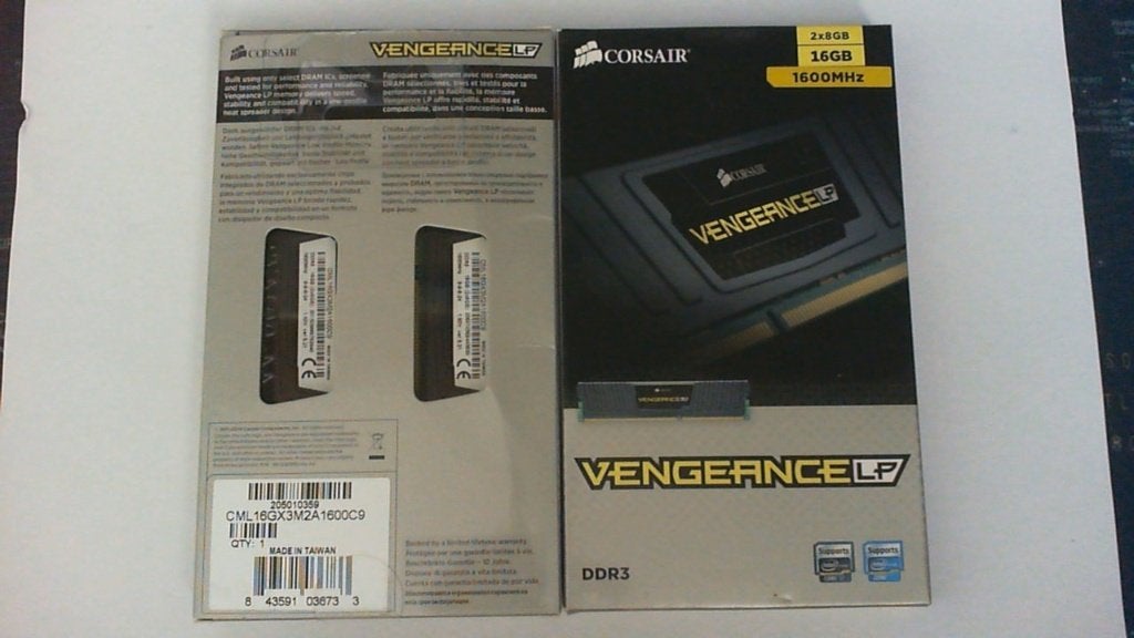 Corsair Vengeance 32 G DDR3 1600 MHz 4×8 G CML16GX3M2A1600C9, 32 GB, Enlèvement ou Envoi, DDR3, Comme neuf