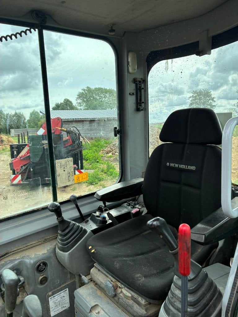 New Holland E35B SR, Ophalen, Graafmachine