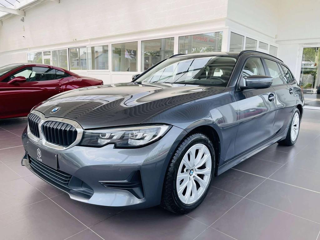 BMW 3 Serie 320 iA * GARANTIE + LED + COCKPIT + GPS + CUIR *, Autos, Cuir, Argent ou Gris, Achat, Entreprise