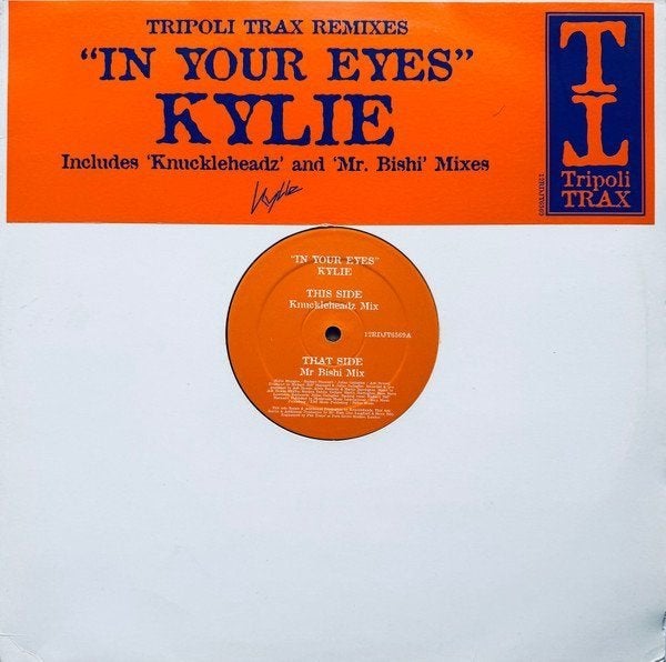 Kylie Minogue - In Your Eyes (Tripoli Trax Remixes), Trance, Promo, Ophalen of Verzenden, Zo goed als nieuw