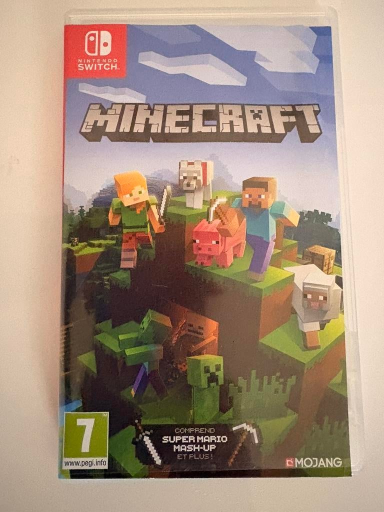 Minecraft Switch 1, Games en Spelcomputers, Games | Nintendo Switch, Zo goed als nieuw, Strategie en Constructie, 1 speler, Vanaf 7 jaar