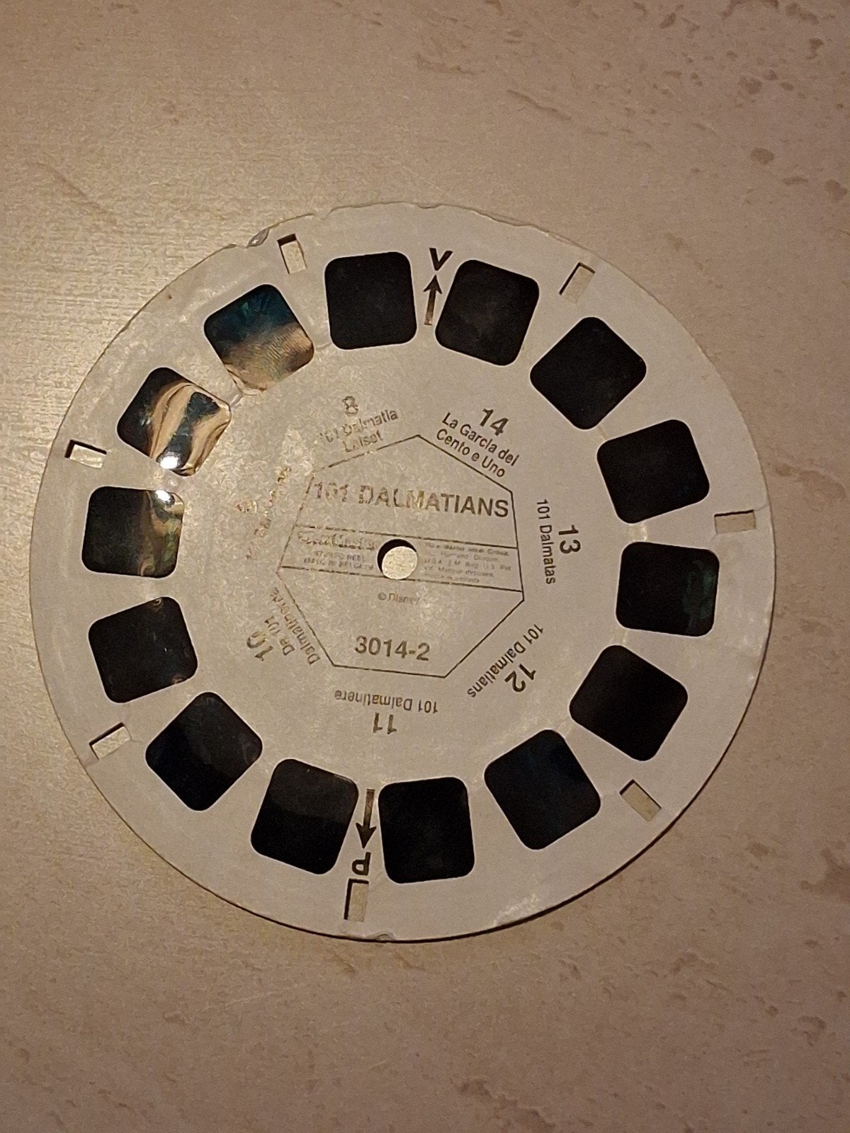 View-master : 101 Dalmatiërs 3014-2, Verzenden