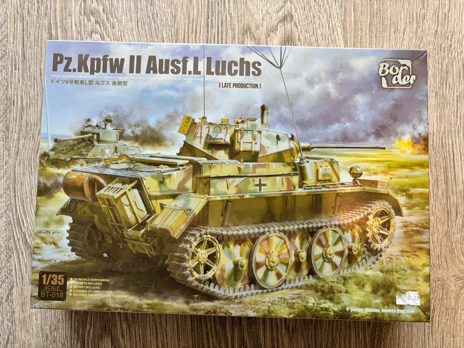 Luchs Border 1/35, Hobby en Vrije tijd, Modelbouw | Auto's en Voertuigen, Ophalen of Verzenden, Nieuw