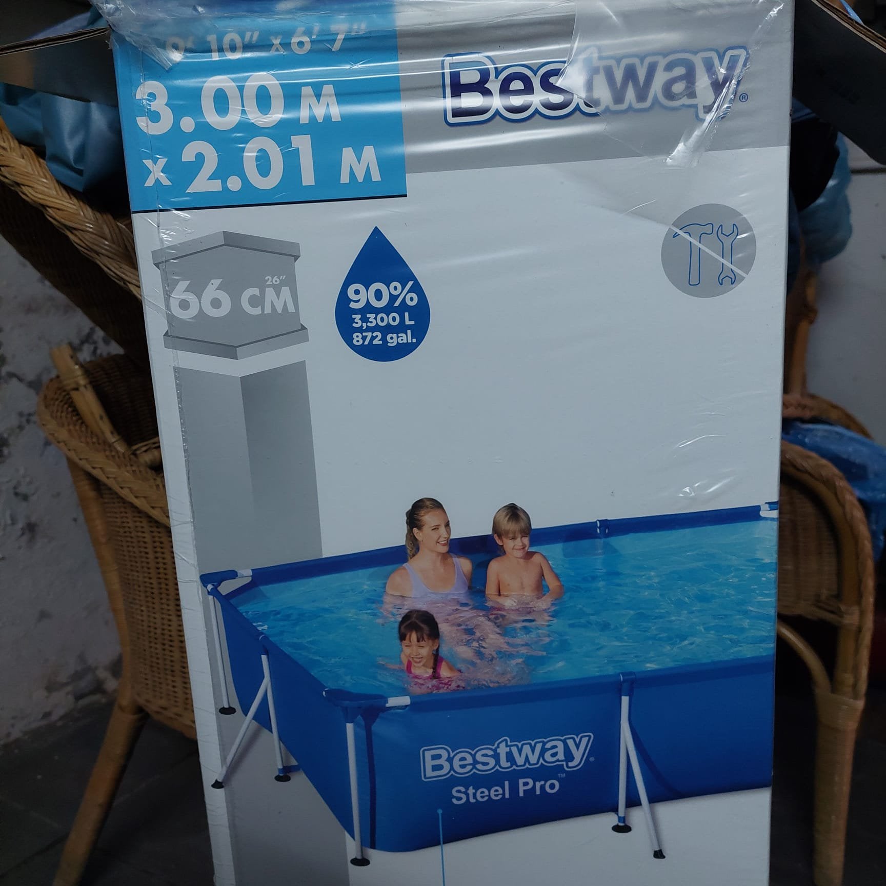 Piscine extérieure, Enlèvement, Comme neuf