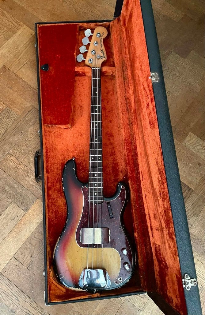 Basse Fender Precision 1971, Musique & Instruments, Instruments à corde | Guitares | Basses, Enlèvement, Utilisé, Électrique