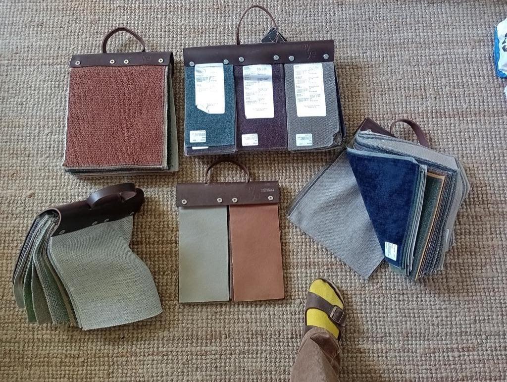 Textiel en Leer stalen, Hobby & Loisirs créatifs, Tissus & Chiffons, Autres couleurs, Moins de 30 cm, Enlèvement, Autres matériaux