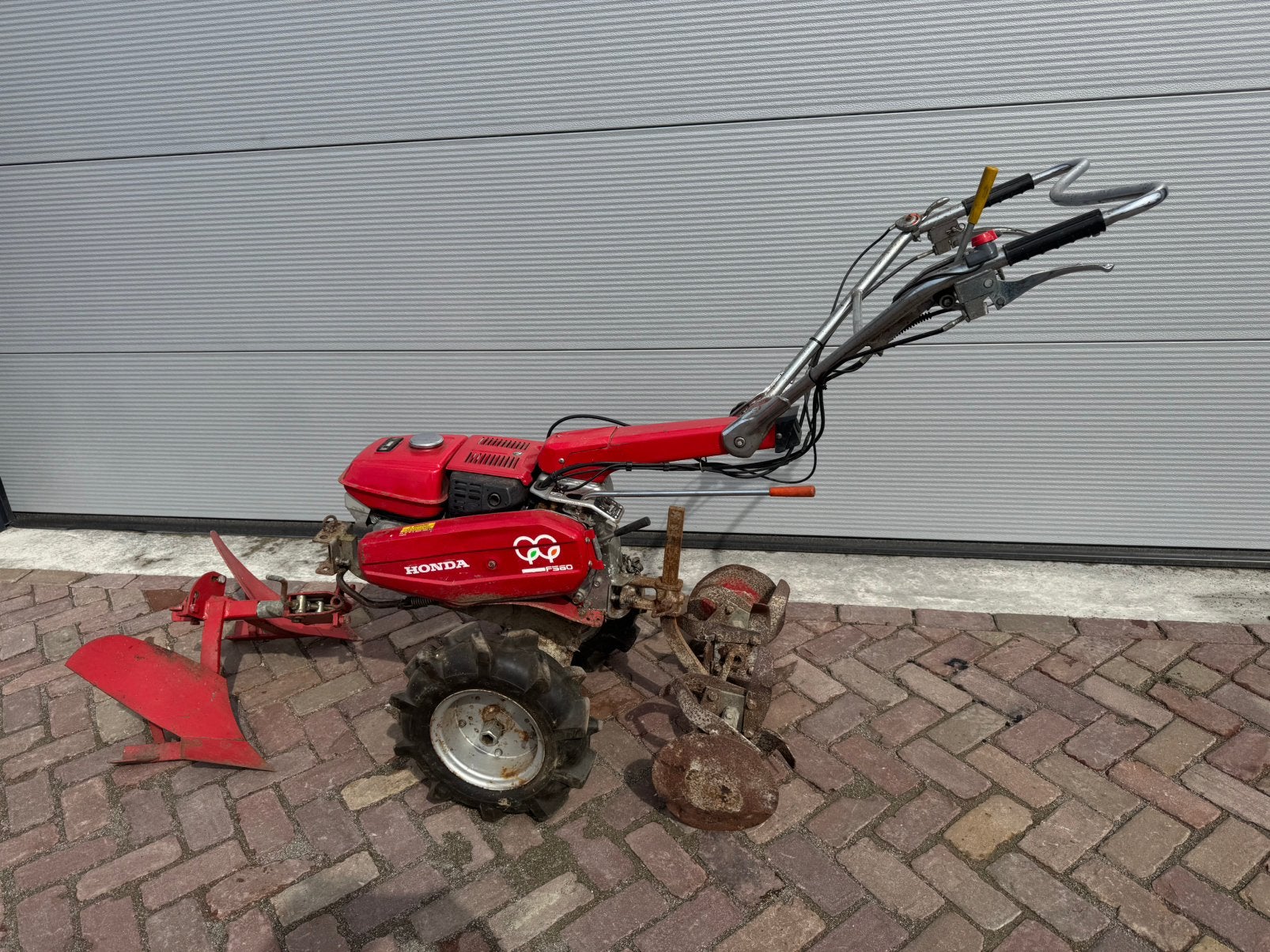 Honda F560 tuinfrees met accessoires, Ophalen, Gebruikt, Overige soorten