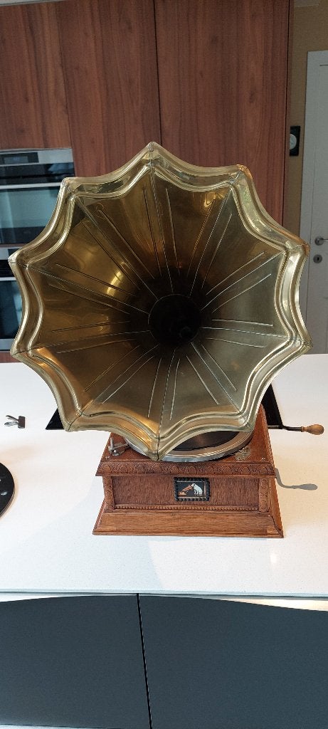 Grammofoon His Master's Voice, Antiek en Kunst, Ophalen