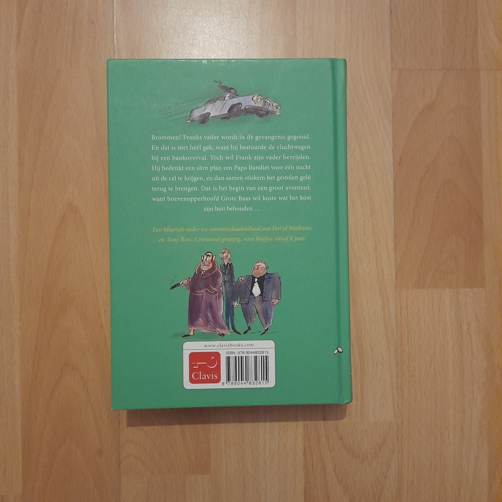 Papa bandiet-David Walliams, Boeken, Ophalen of Verzenden, David Walliams