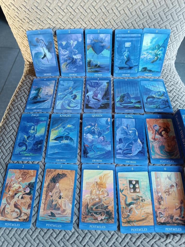 Tarot of Mermaids 78 kaarten, Ophalen of Verzenden