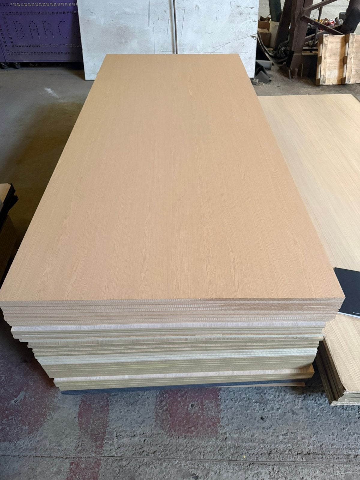 Meubelpanelen shinoki fineer ivory infinite oak, Doe-het-zelf en Bouw, Ophalen, Zo goed als nieuw