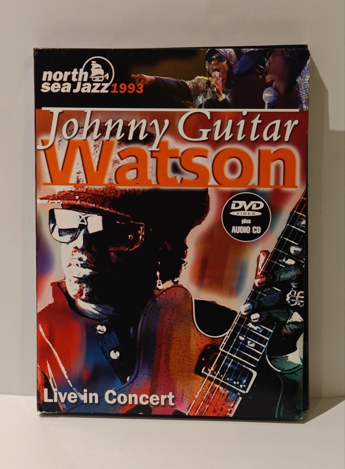Johnny Guitar Watson Live Concert North Sea Jazz 1993 DVD CD, Ophalen of Verzenden