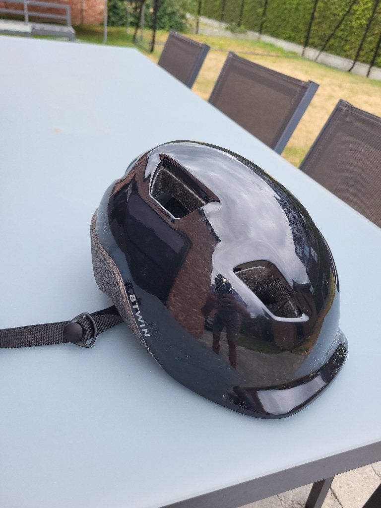 Fietshelm kind zwart, Ophalen of Verzenden
