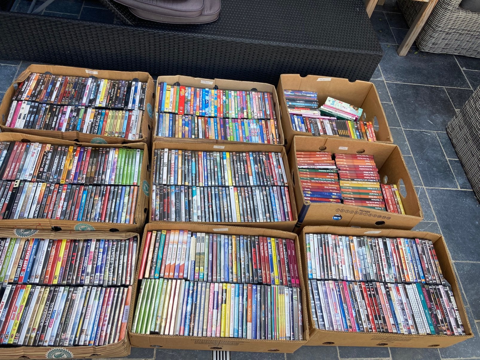 Lot dvd’s, Collections, Cinéma & Télévision, Enlèvement, Utilisé