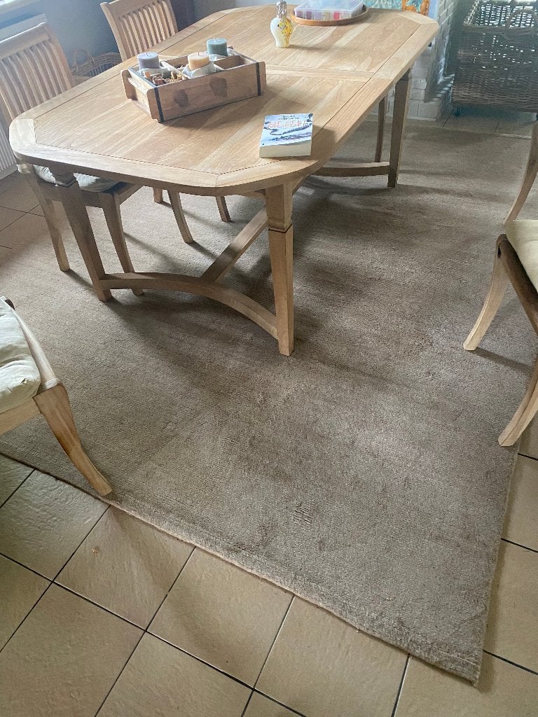 Nepal tapijt, Ophalen, Beige, 200 cm of meer, Zo goed als nieuw