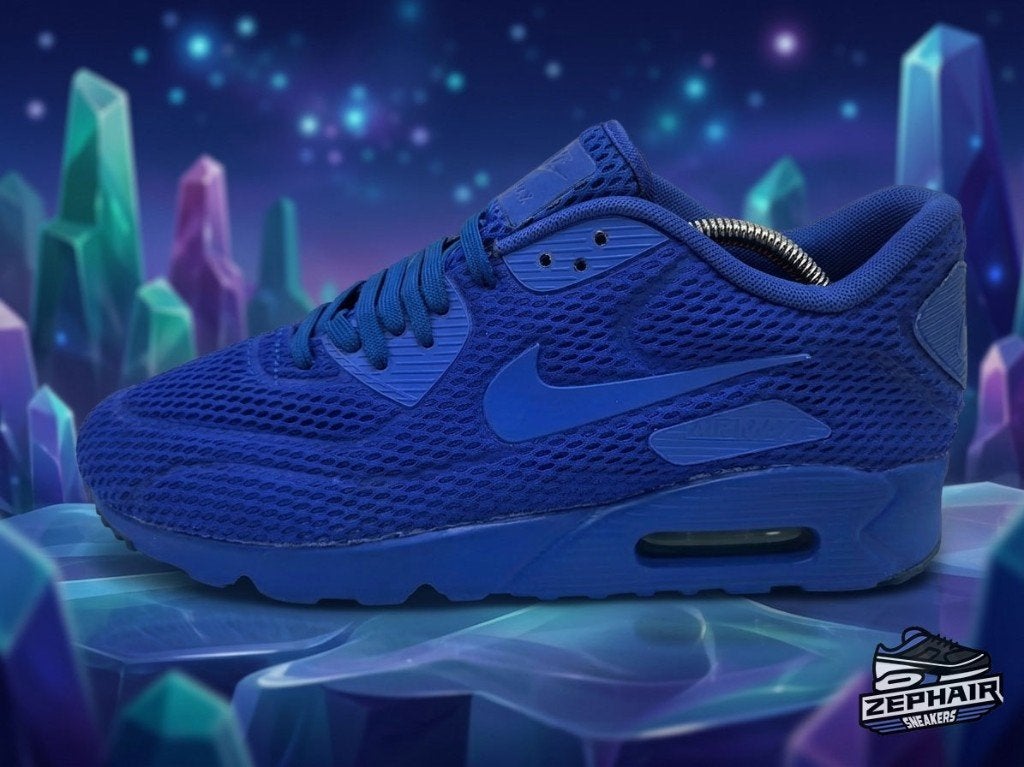 Nike Air Max 90 Ultra BR 'Racer Blue' EU45 2016, Nike, Porté, Bleu, Baskets