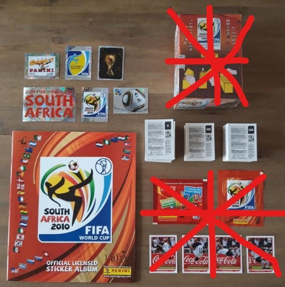 Panini Coupe du Monde 2010 Jeu complet + album, Collections, Enlèvement ou Envoi, Neuf, Affiche, Image ou Autocollant