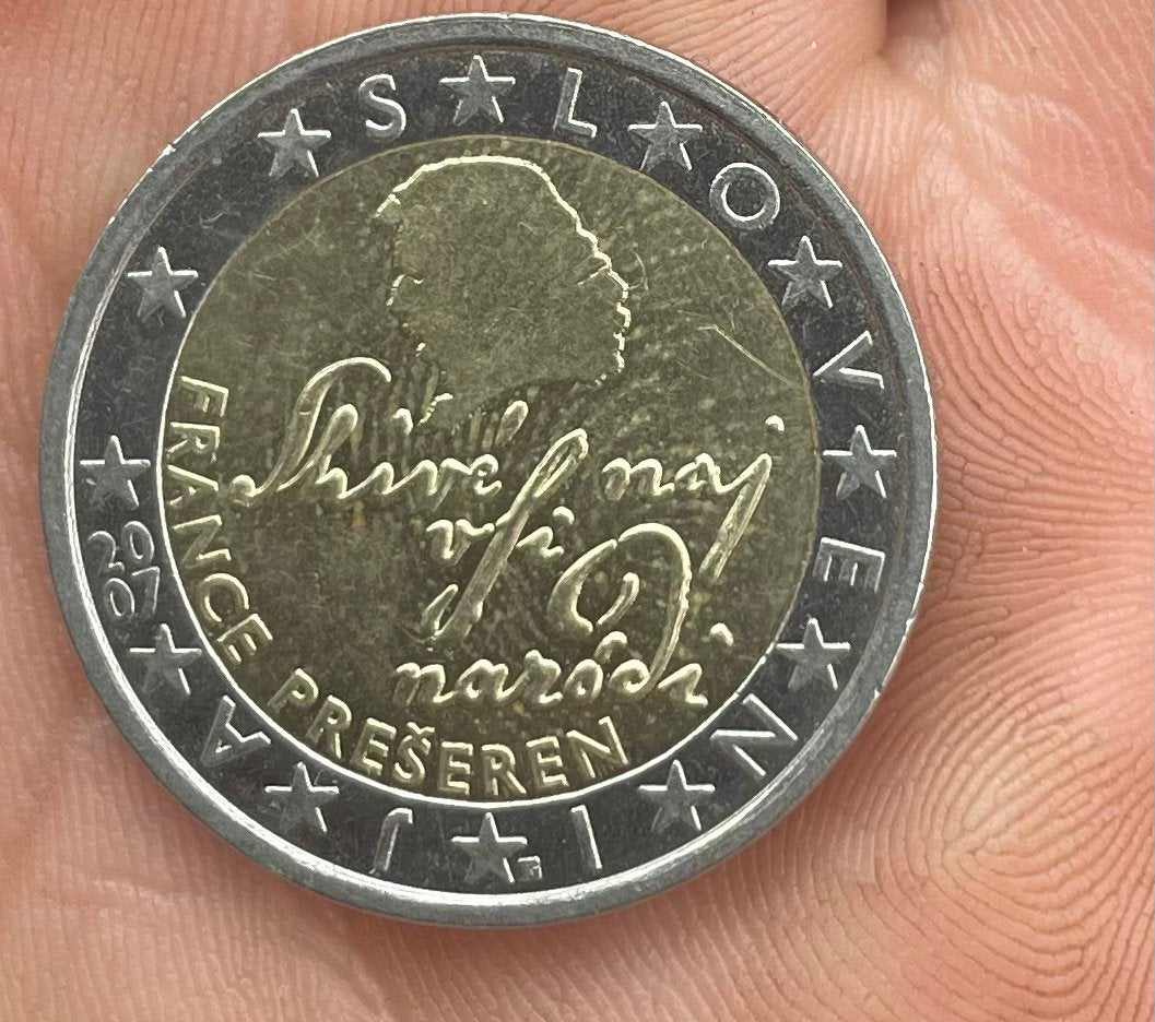 Piece de 2€ de Slovénie annee 2007, Enlèvement ou Envoi, Slovénie