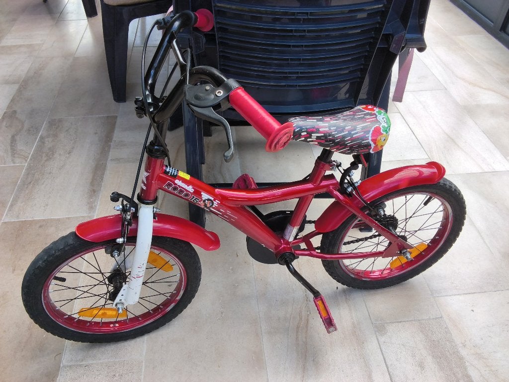 Vélo pour enfants 16 pouces COSMIC ROBO 16 rouge (4-6 ans ), Enlèvement, Utilisé, 16 à 20 pouces