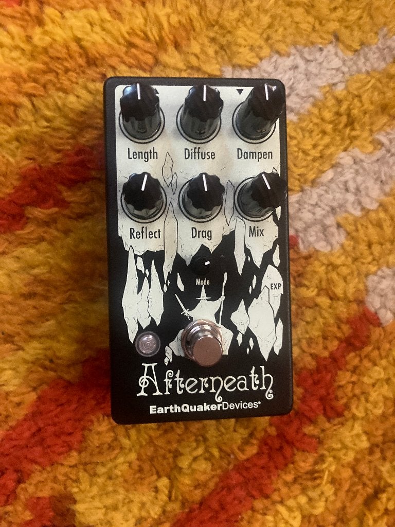 Afterneath Earthquaker Devices Pedal Reverb v3, Muziek en Instrumenten, Effecten, Ophalen of Verzenden, Zo goed als nieuw, Reverb