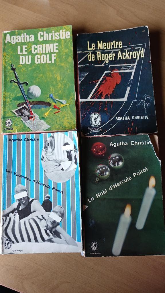 Lot de 4 livres de Agatha Christie, Enlèvement ou Envoi, Utilisé, Agatha Christie