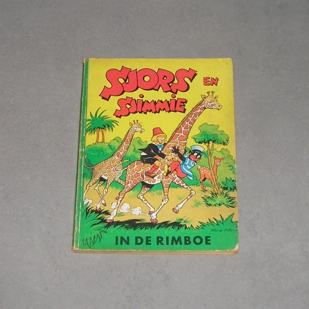 Stripverhaal SJORS EN SJIMMIE, Eén stripboek, Ophalen