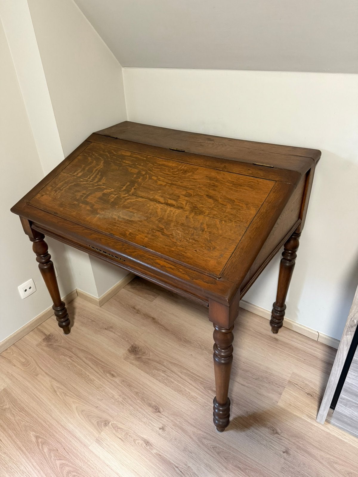 Oude bureau  tekentafel, Antiek en Kunst, Ophalen