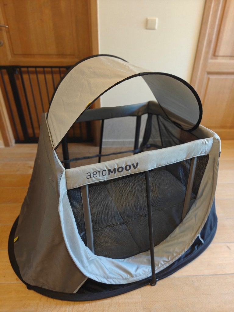 Aeromoov reisbed + zonnescherm, Ophalen, Gebruikt, Matras