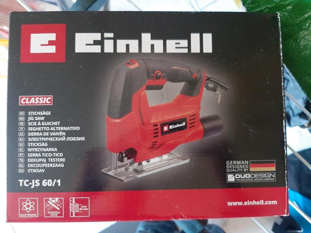 einhell decoupeerzaag, Doe-het-zelf en Bouw, Gereedschap | Zaagmachines, Ophalen of Verzenden, Nieuw, Decoupeerzaag, Einhell