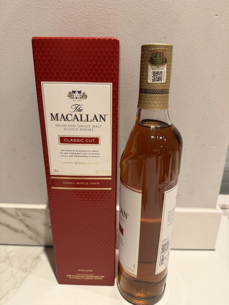 Macallan Classic Cut 2024 Edition 70cl 52,4% ongeopend, Verzamelen, Overige gebieden, Overige typen, Nieuw, Ophalen of Verzenden