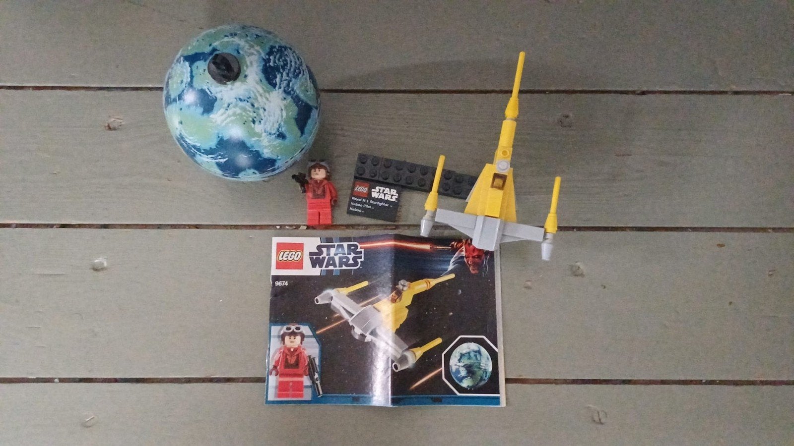 Lego Star Wars Naboo Starfighter et Naboo 9674, Enlèvement ou Envoi, Lego, Star Wars