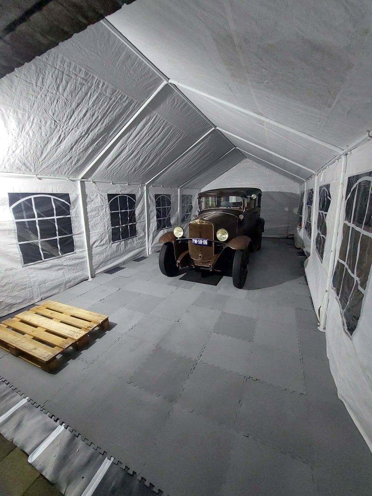 Stevige partytent van 8x4m van cranenbroek Somero, Ophalen, Gebruikt, Partytent, 4 tot 6 meter