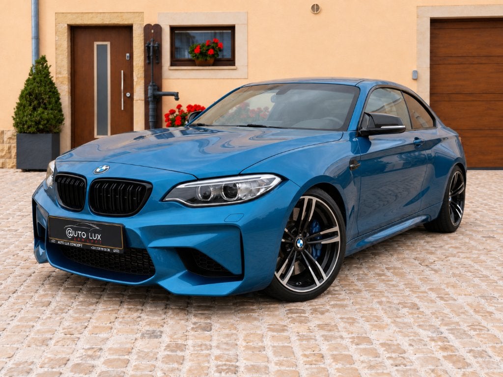 BMW M2 Coupé DKG/PPF/Toit ouvrant/Caméra/Sièges élec/Keyless, Automaat, Achterwielaandrijving, 1595 kg, 2 Reeks