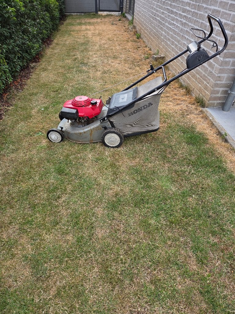grasmaaier te koop, Tuin en Terras, Grasmaaiers, Ophalen, Honda, Gebruikt, Opvangzak