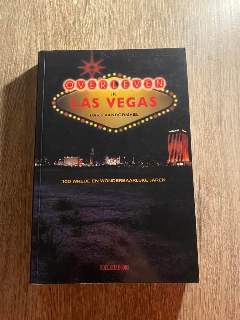 🔥 Boek Overleven in Las Vegas van Bart Vandormael, Ophalen of Verzenden, Zo goed als nieuw
