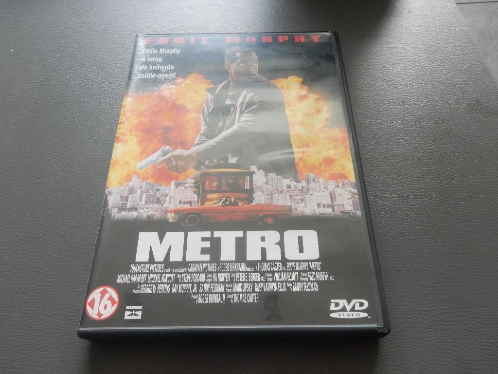 nr.1237 - Dvd: metro - actie, Cd's en Dvd's, Engels, Vanaf 16 jaar, Nederlands, Actie