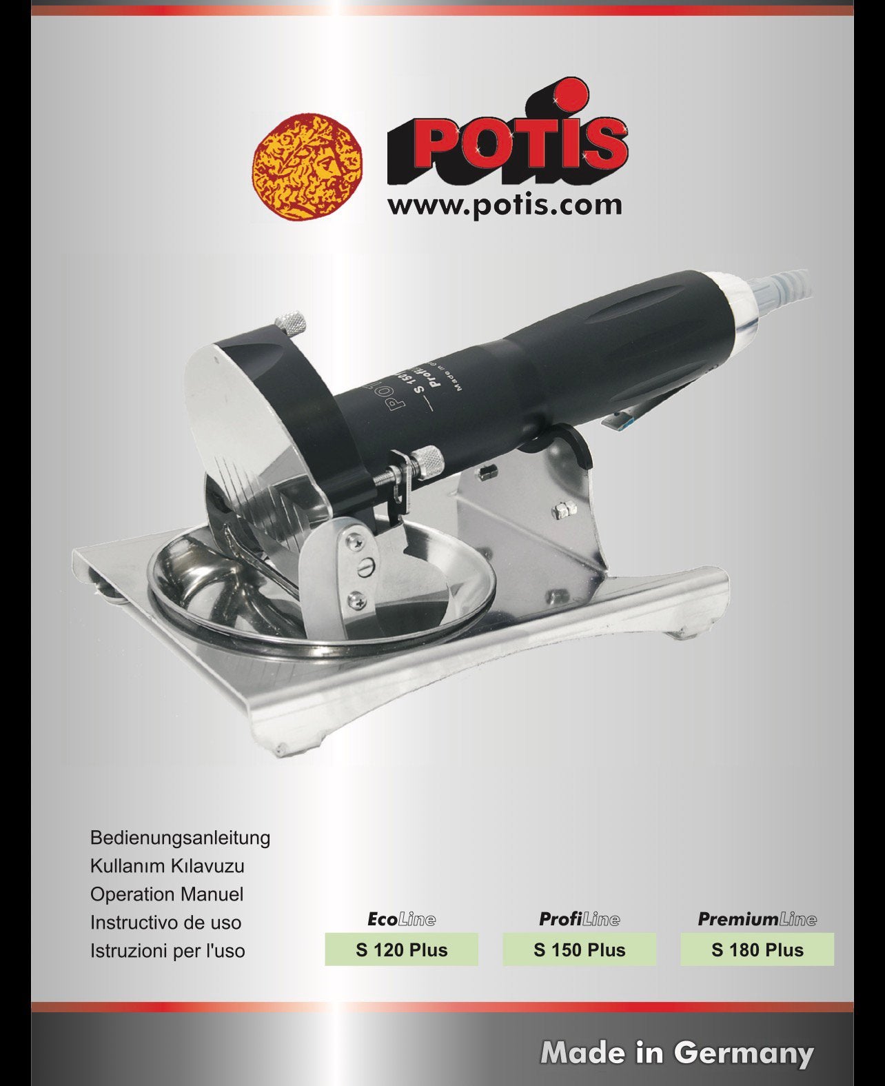 Couteau à kebab électrique Potis S 120 Plus, Enlèvement