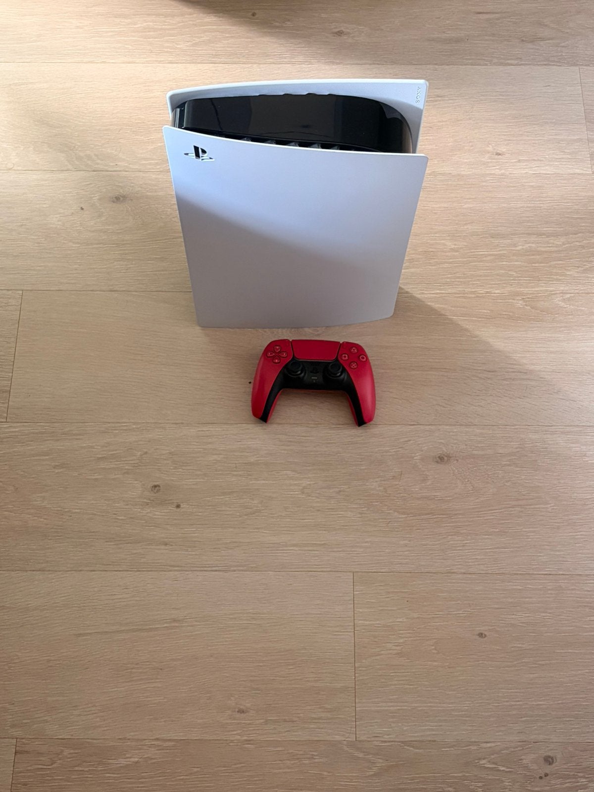 Playstation5 disc edition met controller (Roze), Games en Spelcomputers, Spelcomputers | Sony PlayStation 5, Ophalen, Zo goed als nieuw