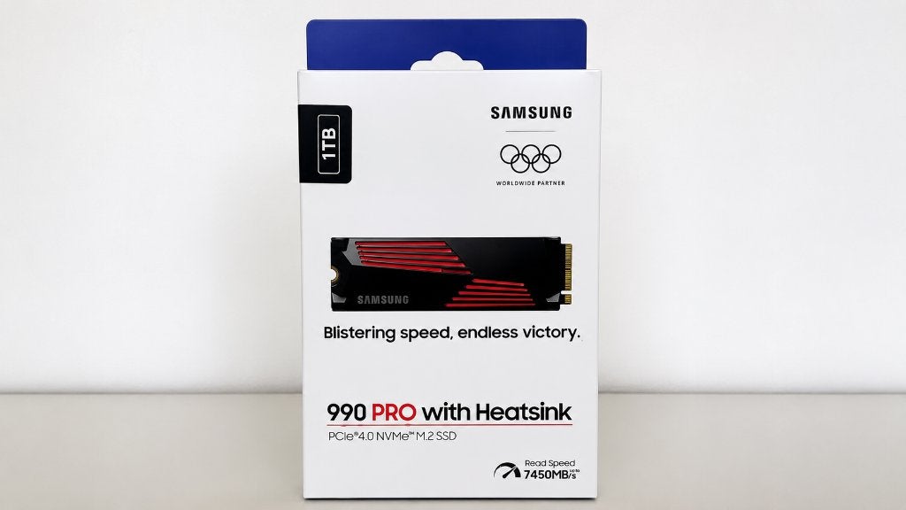 Samsung 990 PRO 1 To NVMe PCIe 4.0 avec Heatsink, Informatique & Logiciels, Disques durs, Neuf, 1 To, Enlèvement ou Envoi, SSD