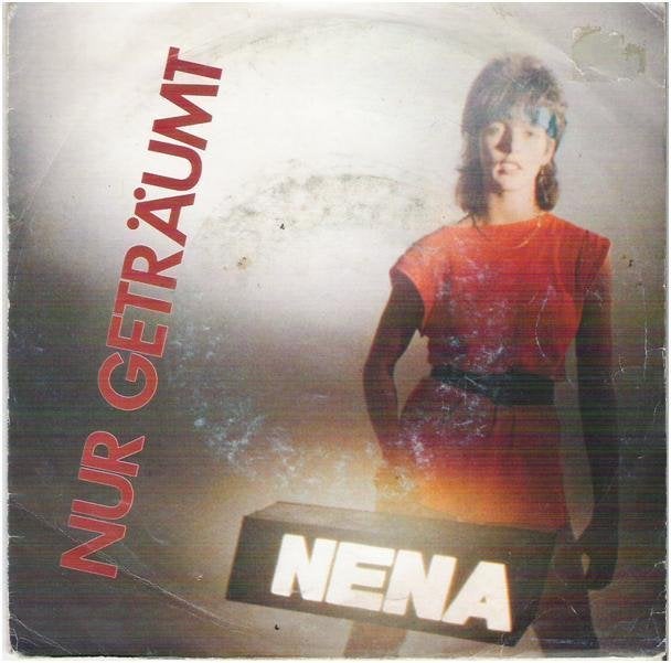 NENA: "Nur geträumt", Enlèvement ou Envoi, Pochette photo, 7 inch, Comme neuf
