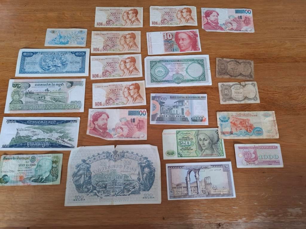 OFFRE ! ! ! VIEUX BILLETS, Enlèvement ou Envoi