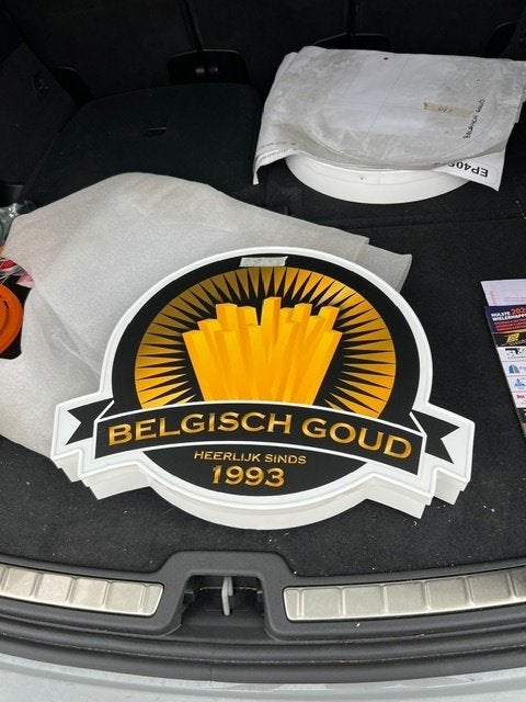 LED Frituur Reclame, Ophalen, Nieuw