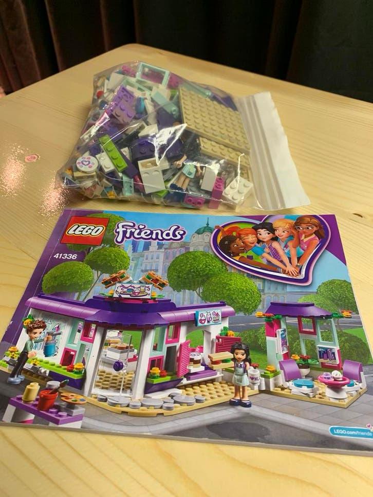 Lego Friends - Emma’s kunstcafé - 41336, Kinderen en Baby's, Speelgoed | Duplo en Lego, Ophalen, Gebruikt, Lego, Friends