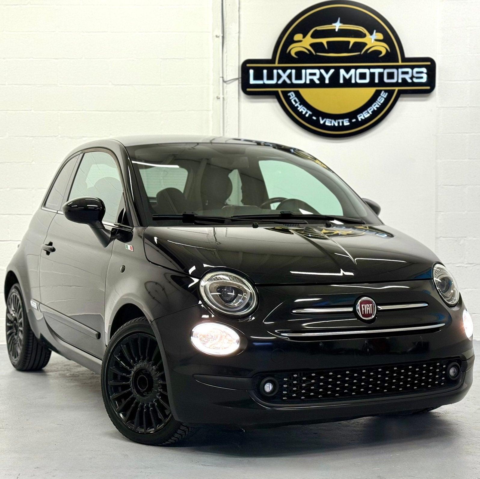 FIAT 500 2016 1.3 Multijet EURO 6B BLACK ÉDITION CT OK, Autos, Cuir, Achat, Euro 6, Entreprise