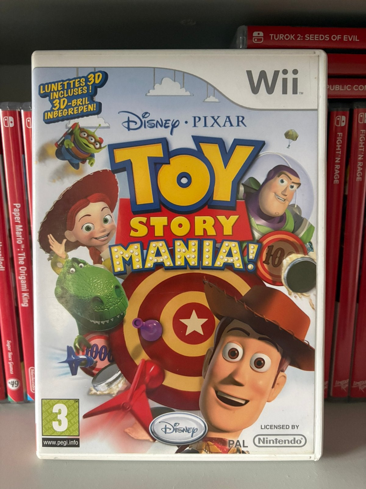 Toy Story Mania (Wii), Consoles de jeu & Jeux vidéo, Enlèvement ou Envoi, Comme neuf