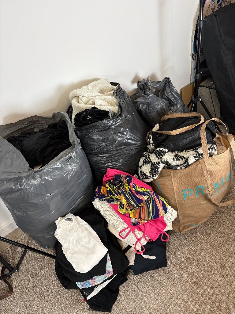 Lot de vêtements femme S/M/L/XL 174 vêtements très bon état, Enlèvement, Comme neuf, Taille 38/40 (M)