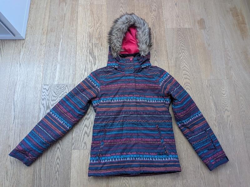 Roxy - veste de ski fille - taille 164 (14 ans), Enlèvement, Comme neuf, Fille