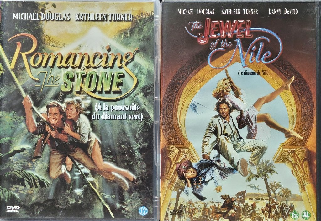 Romancing the Stone (1984) & Jewel of the Nile (1985), CD & DVD, DVD | Classiques, Enlèvement ou Envoi, Comme neuf, Comédie