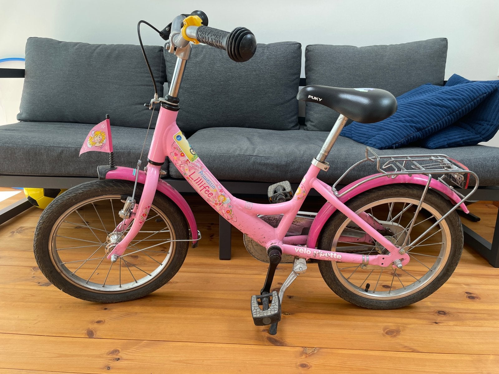 Puky Lilifee 16 inch meisjesfiets, Fietsen en Brommers, Fietsen | Kinderfietsjes, Ophalen, Gebruikt, 16 tot 20 inch