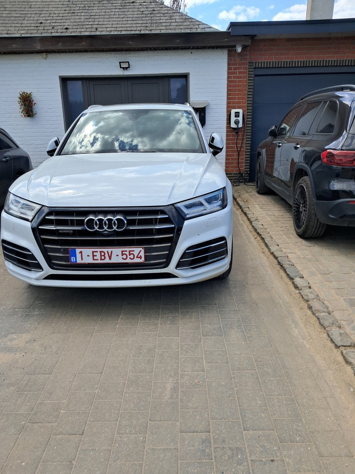 te koop Audi Q5 hybride, Auto's, Automaat, Euro 6, Q5, Wit
